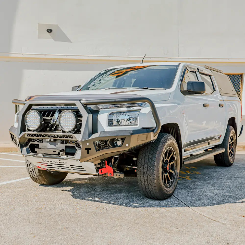 Rockarmor Rock Pack, Mitsubishi Mv Triton 2024+ | GT Hoop Bullbar + Rock Sliders - Rock Pack