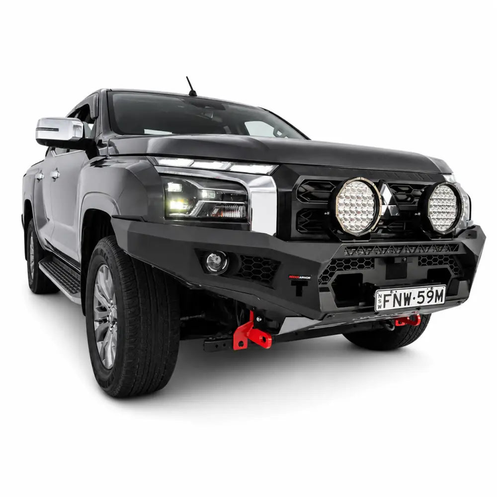 Rockarmor Rock Pack, Mitsubishi Mv Triton 2024+ | GT Hoopless Bullbar + Rock Sliders - Rock Pack