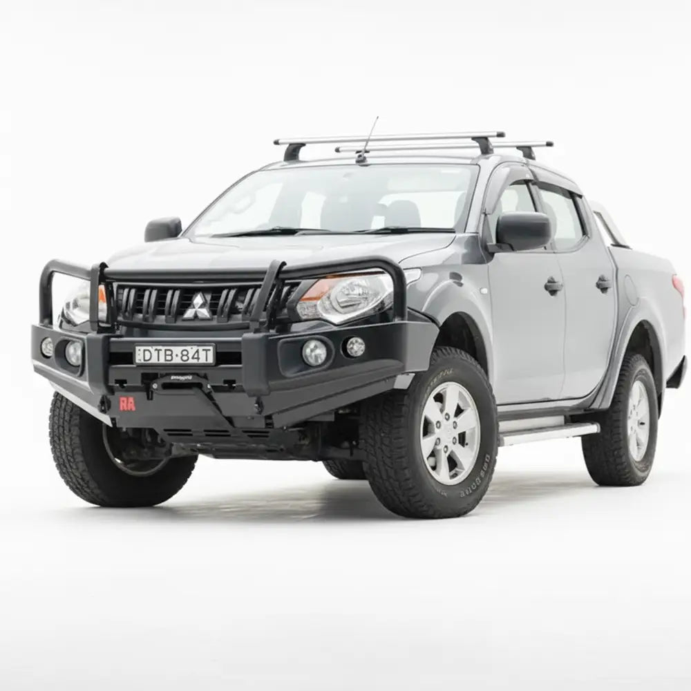 Rockarmor Rock Pack, Mitsubishi Triton MQ | Elite Bullbar + Rock Sliders - Rock Pack