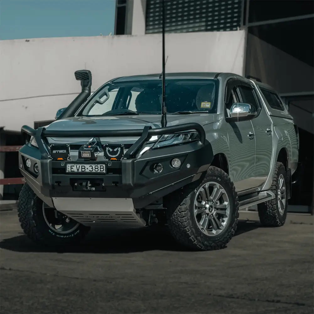 Rockarmor Rock Pack, Mitsubishi Triton Mr 12/2018 - 02/2024 | GT Hoop Bullbar + Rock Sliders - Rock Pack