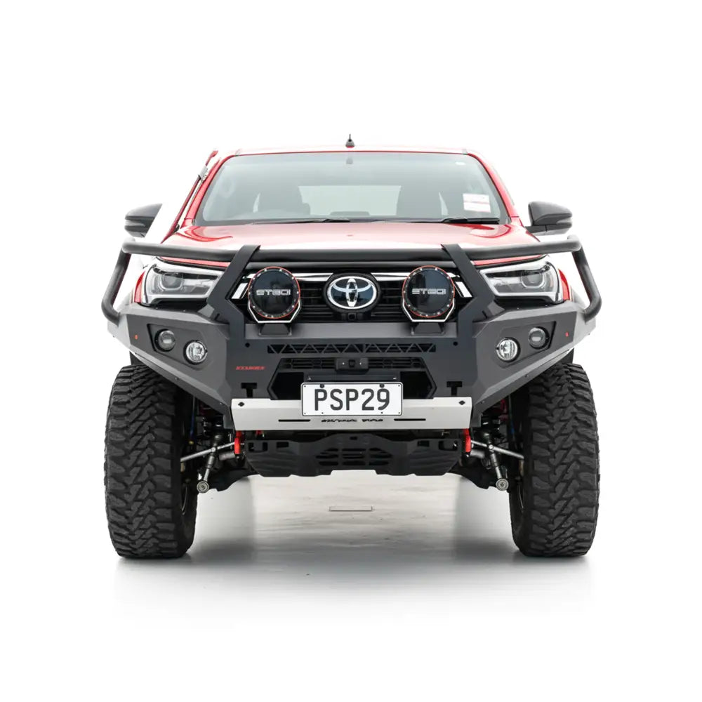 Rockarmor Rock Pack, Toyota Hilux 2022 to Current Widebody | GT Hoop Bullbar + Rock Sliders - Rock Pack