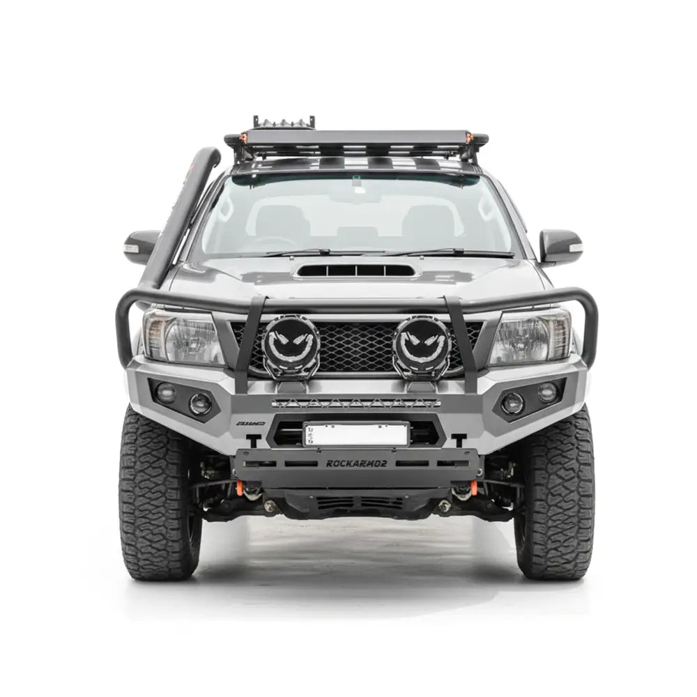 Rockarmor Rock Pack, Toyota Hilux N70 12-15 | GT Hoop Bullbar + Rock Sliders - Rock Pack