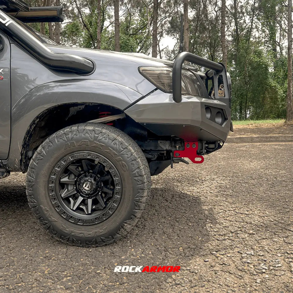Rockarmor Rock Pack, Toyota Hilux N70 12-15 | GT Hoop Bullbar + Rock Sliders - Rock Pack
