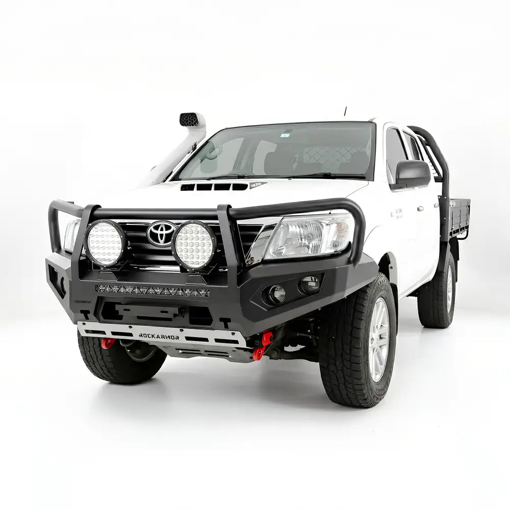 Rockarmor Rock Pack, Toyota Hilux N70 12-15 | GT Hoop Bullbar + Rock Sliders - Rock Pack