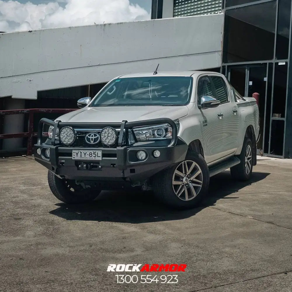 Rockarmor Rock Pack, Toyota Hilux N80 2015-2020 | Elite Hoop Bullbar + Rock Sliders - Rock Pack