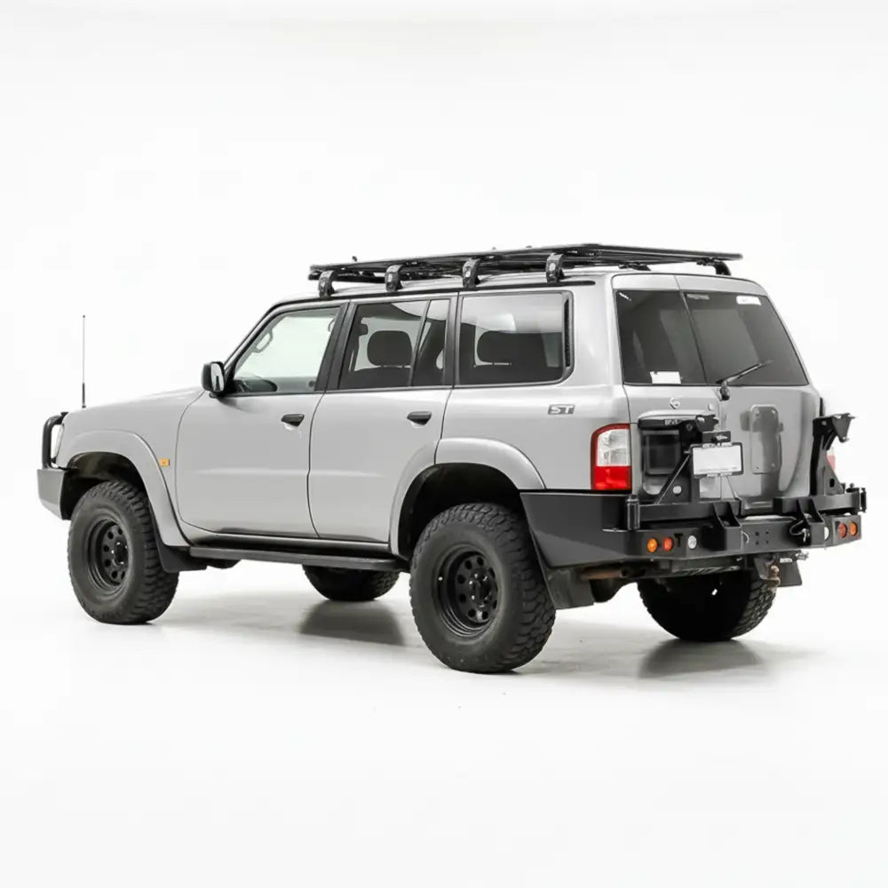 Rockarmor Steel Dual Wheel Carrier - Nissan Patrol Y61 Gu4 2004 - 2016 Models