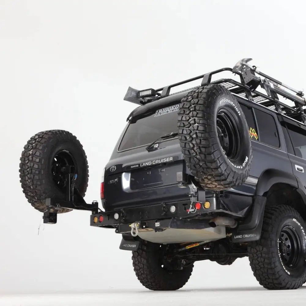 Rockarmor Steel Dual Wheel Carrier - Toyota Landcruiser Fj80 1992-1997