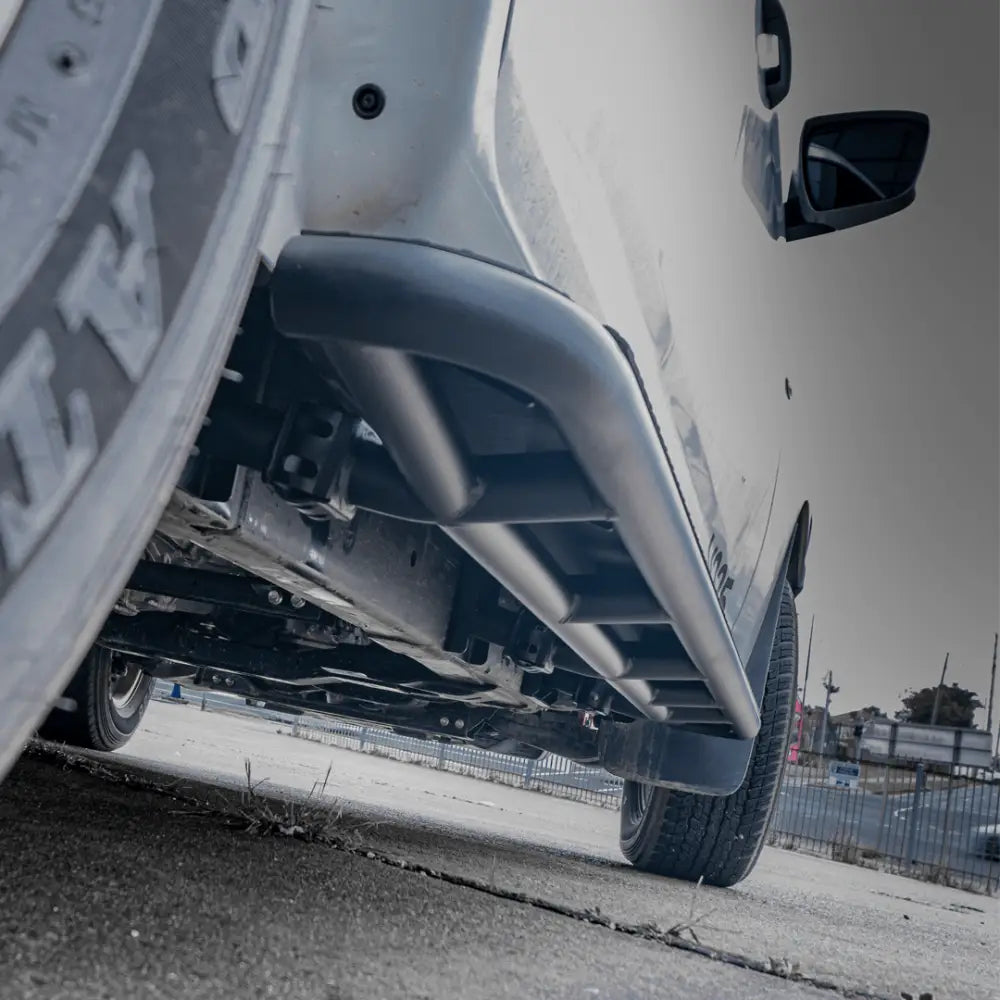 Rockarmor Steel Rock Sliders Side Steps To Suit Isuzu Dmax 08/20+ - Side Steps