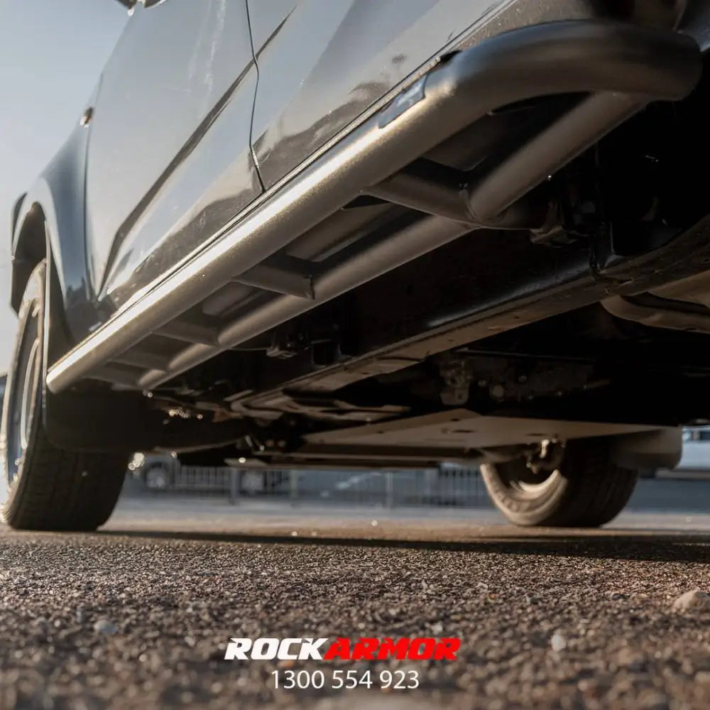 Rockarmor Steel Rockslider Side Steps - Isuzu Dmax 08/20+