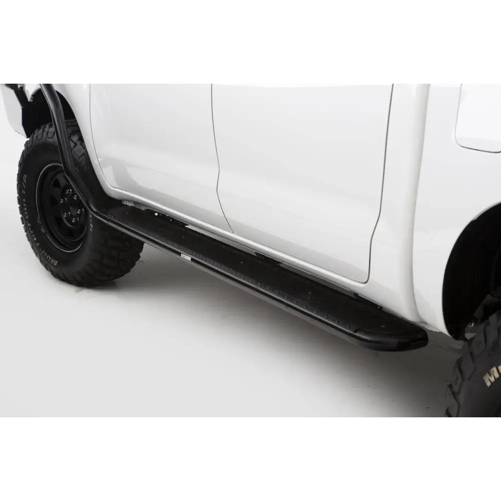 Rockarmor Steel Rockslider Side Steps - Toyota Hilux N70 2005-2015