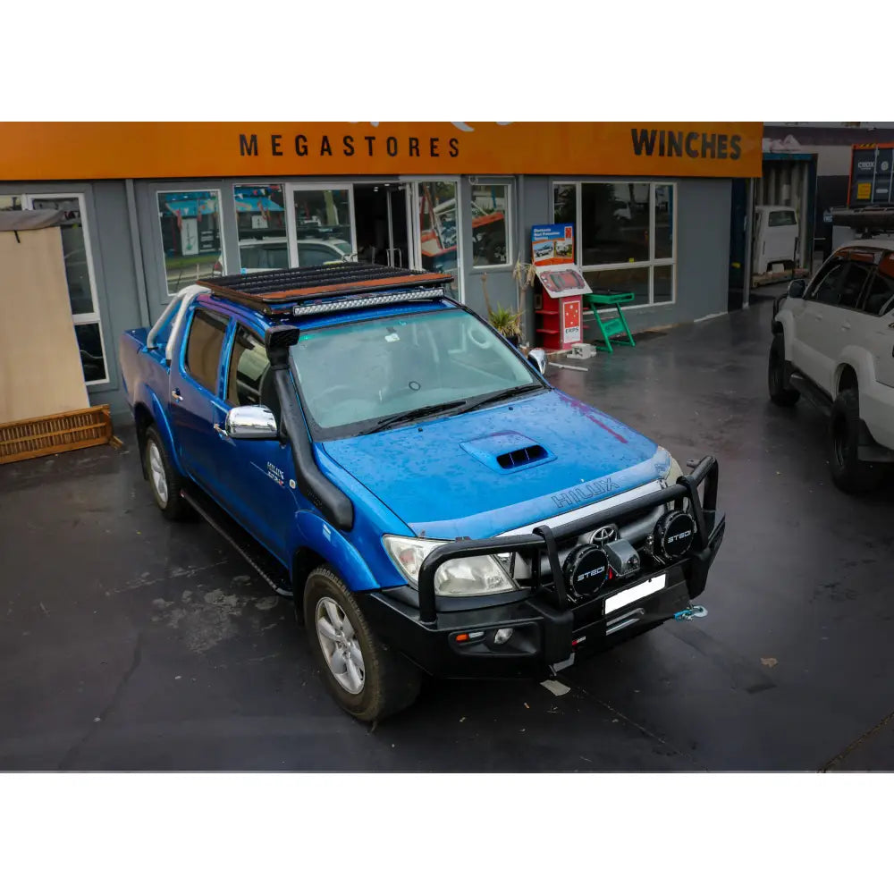 Rockarmor Steel Rockslider Side Steps - Toyota Hilux N70 2005-2015