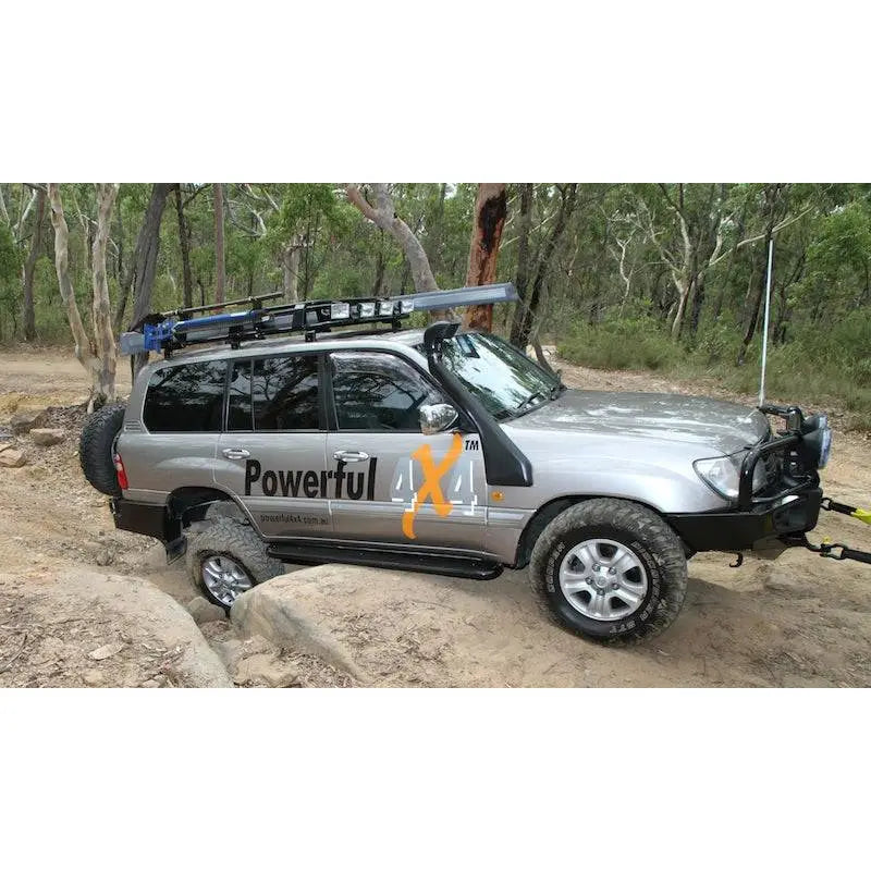 Rockarmor Steel Rockslider Side Steps - Toyota Landcruiser Fj100 Series Ifs 1998-2007