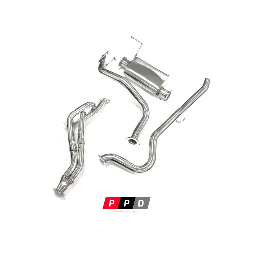 Toyota Hilux (1997-2005) LN167 5L Engine back exhaust system - 2.5’’ system inc Extractors - Exhaust