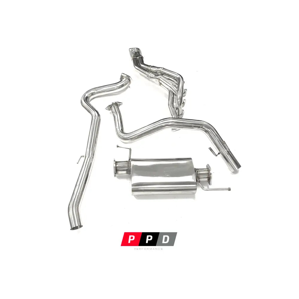 Toyota Hilux (1997-2005) LN167 5L Engine back exhaust system - 2.5’’ system inc Extractors - Exhaust