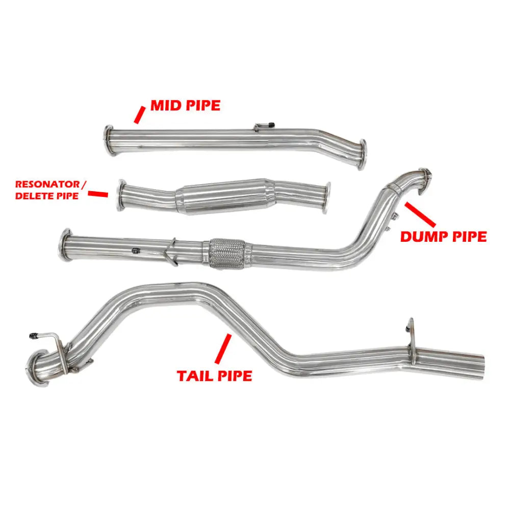Toyota Hilux (2005-2015) D4D KUN - PPD EXHAUST PARTS - Exhausts