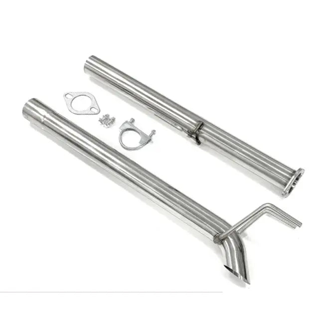 Toyota Hilux (2005-2015) Stainless 2.5’’ Muffler Delete Diff Dump - 4x4 Exhausts