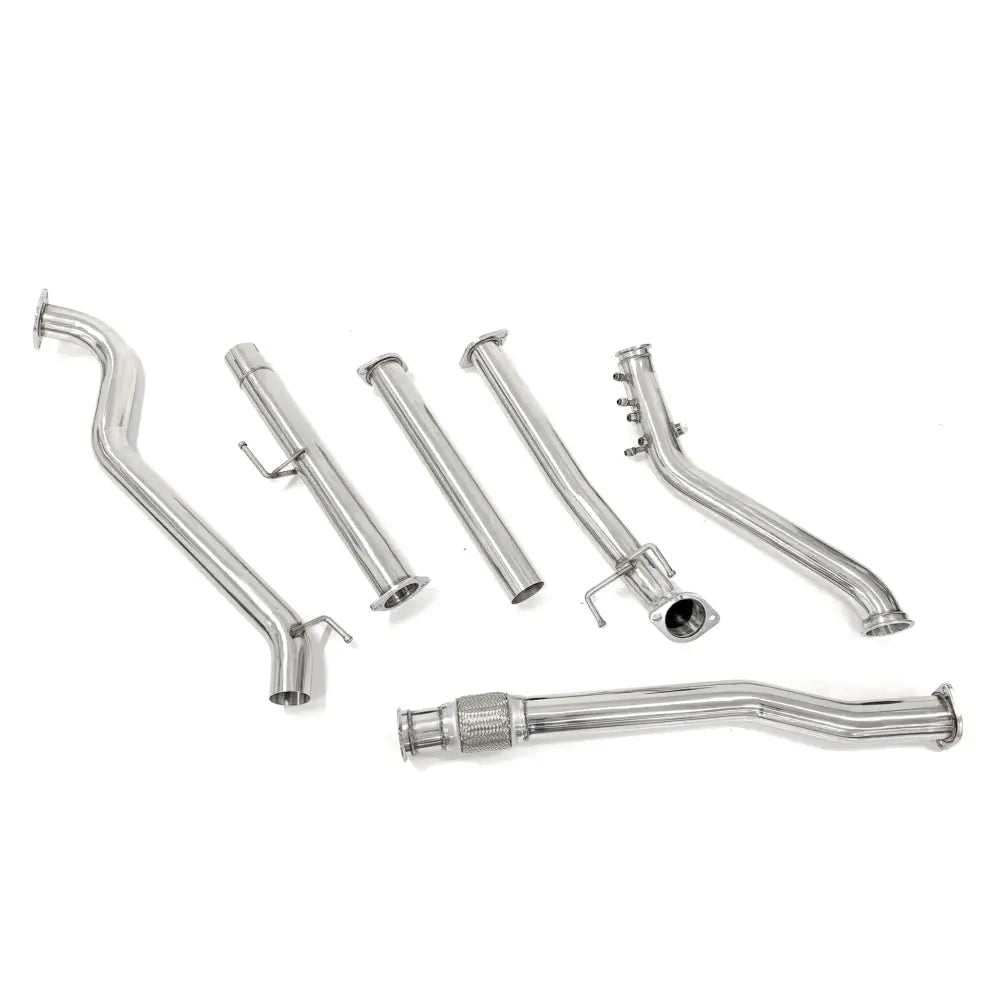 Toyota Hilux (2015+) N80 GUN 2.8L & 2.4L TD 3’’ Stainless Turbo-back Exhaust - Exhaust