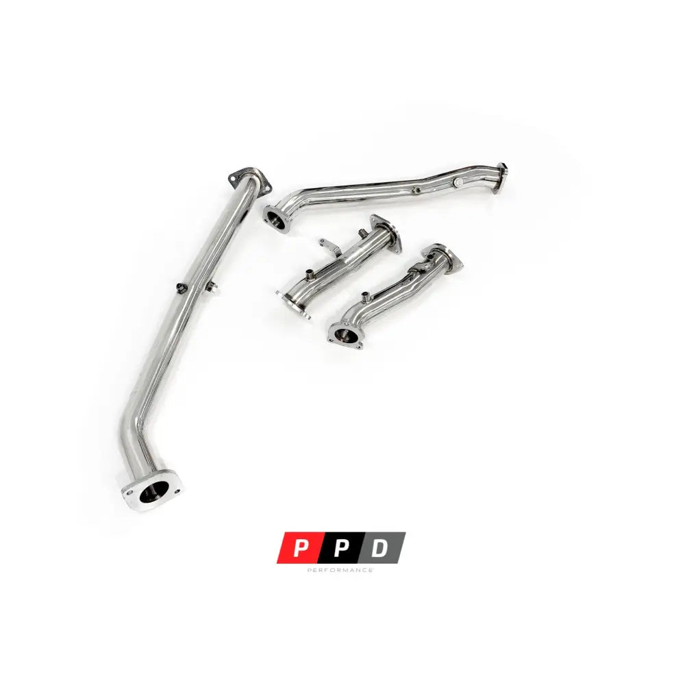 Toyota Landcruiser 200 Series (2015+) Stainless DPF-Delete Pipes - Exhaust