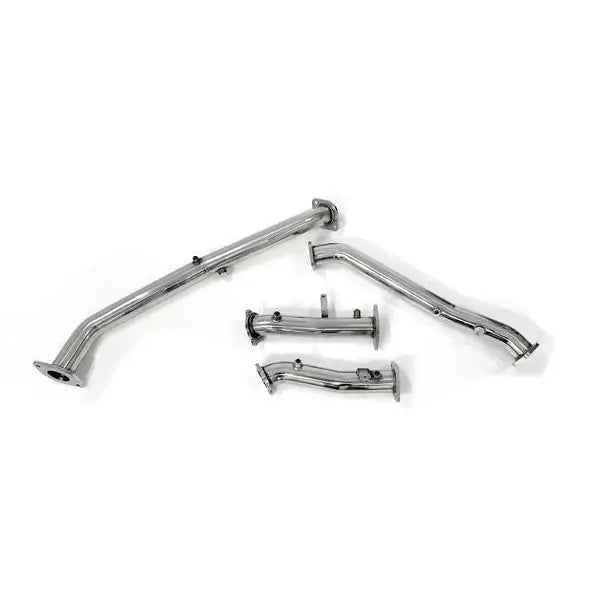 Toyota Landcruiser 200 Series (2015+) Stainless DPF-Delete Pipes - Exhaust