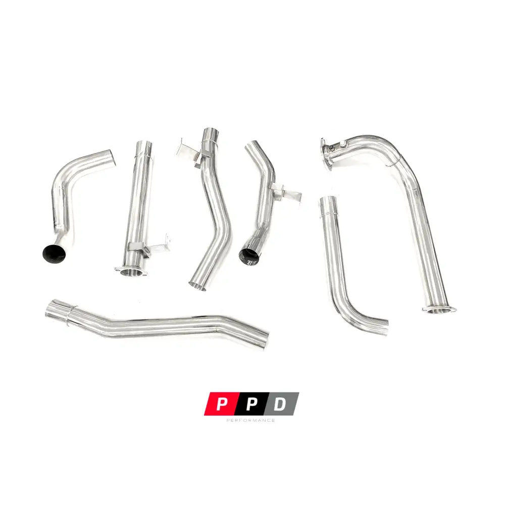 Toyota Landcruiser 78 Series (1999-2007) Troop carrier 1HD 4.2 TD 3’’ Stainless Steel Turbo Back Exhaust - Exhaust