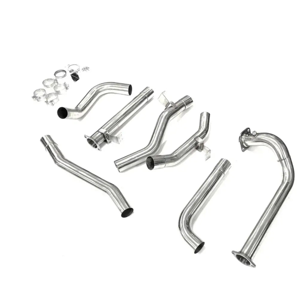 Toyota Landcruiser 78 Series (1999-2007) Troop carrier 1HD 4.2 TD 3’’ Stainless Steel Turbo Back Exhaust - Exhaust