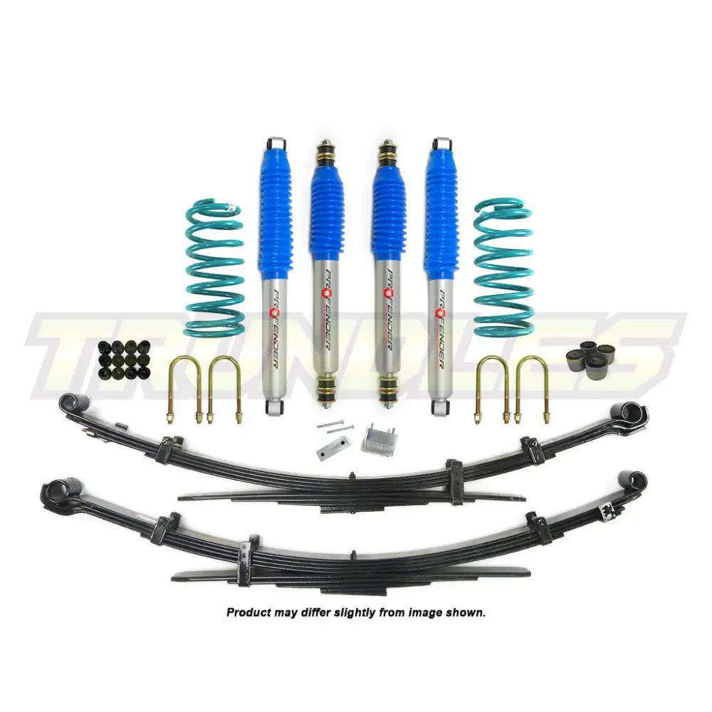 Profender 45mm Gas Lift Kit to suit Toyota Landcruiser 78 Series Troop 1999-Onwards