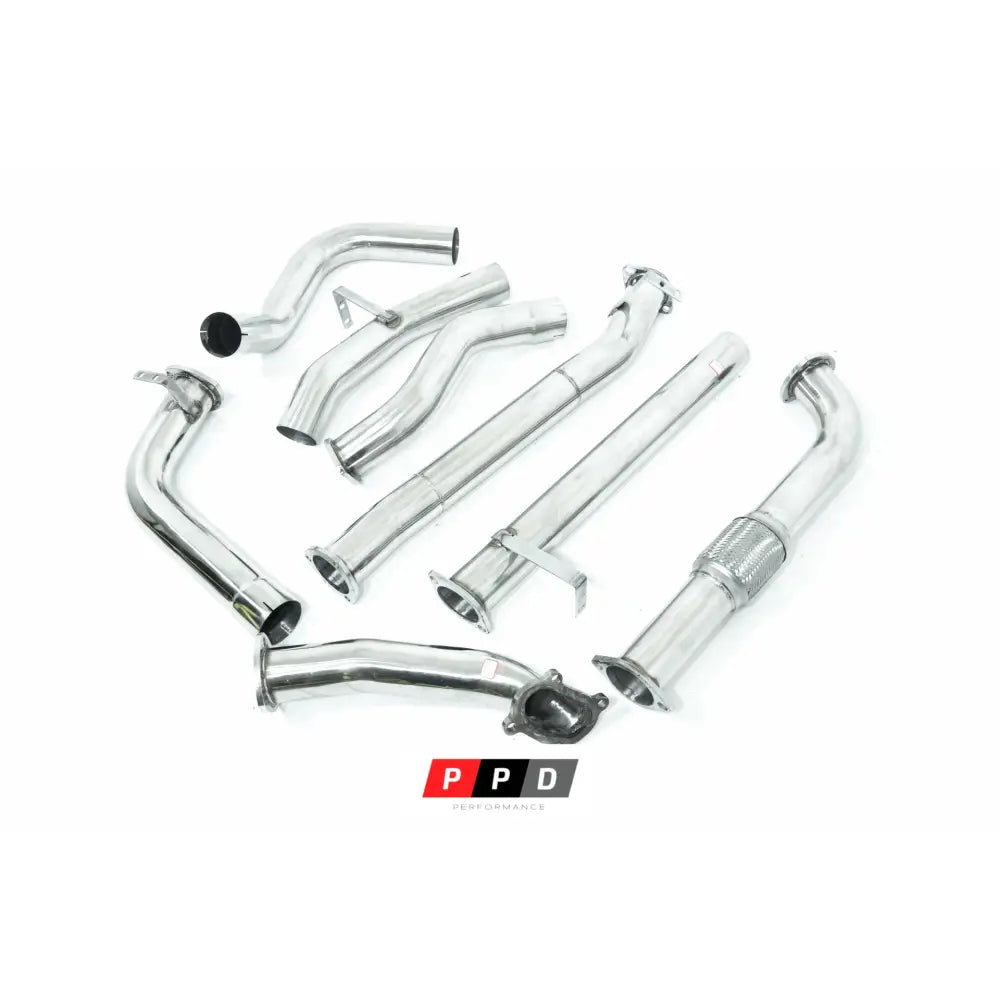 Toyota Landcruiser 79 Series (1999-2007) HDJ79 1HD 4.2L 3’’ Stainless Steel Exhaust - Exhaust