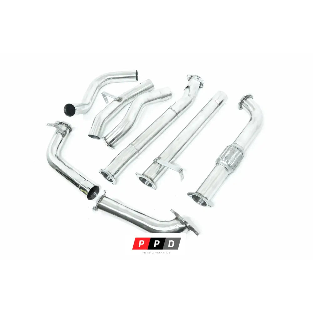 Toyota Landcruiser 79 Series (1999-2007) HDJ79 1HD 4.2L 3’’ Stainless Steel Exhaust - Exhaust