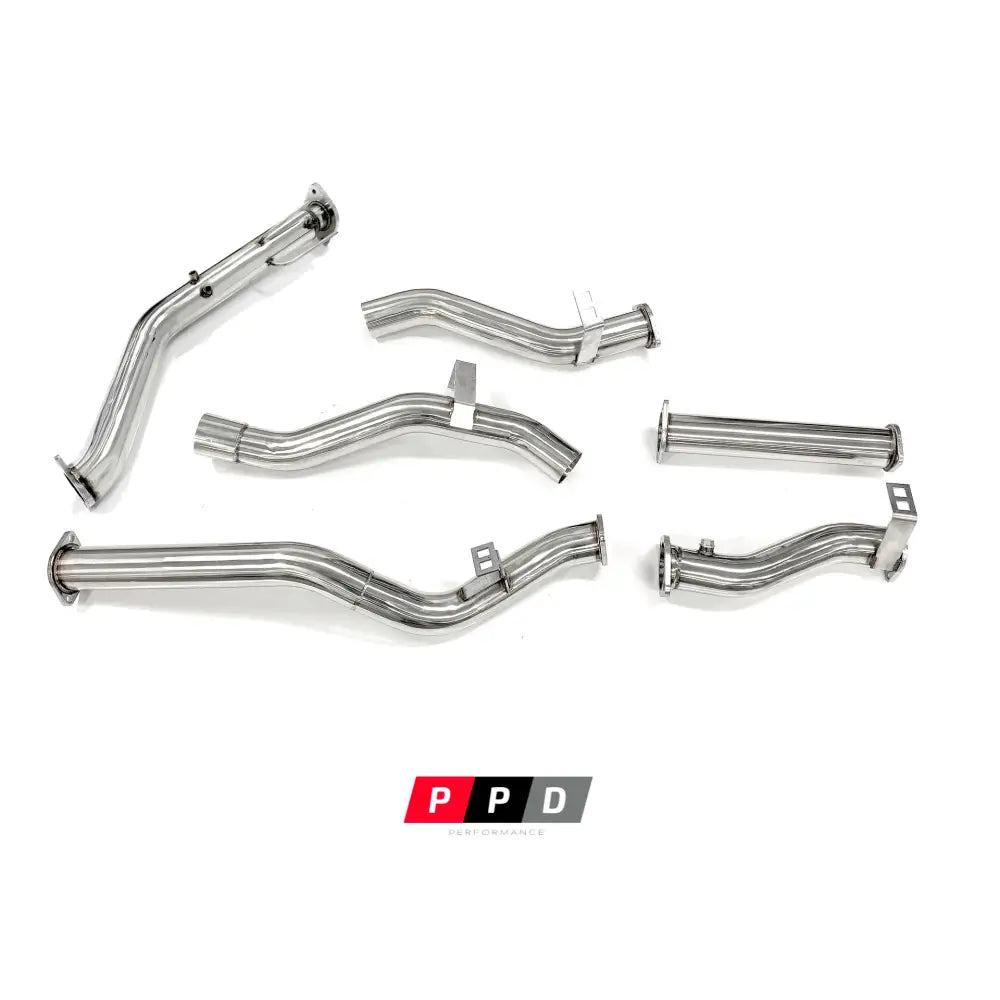 Toyota Landcruiser 79 Series (2016+) VDJ79 Stainless Turbo-Back Exhaust - Exhaust