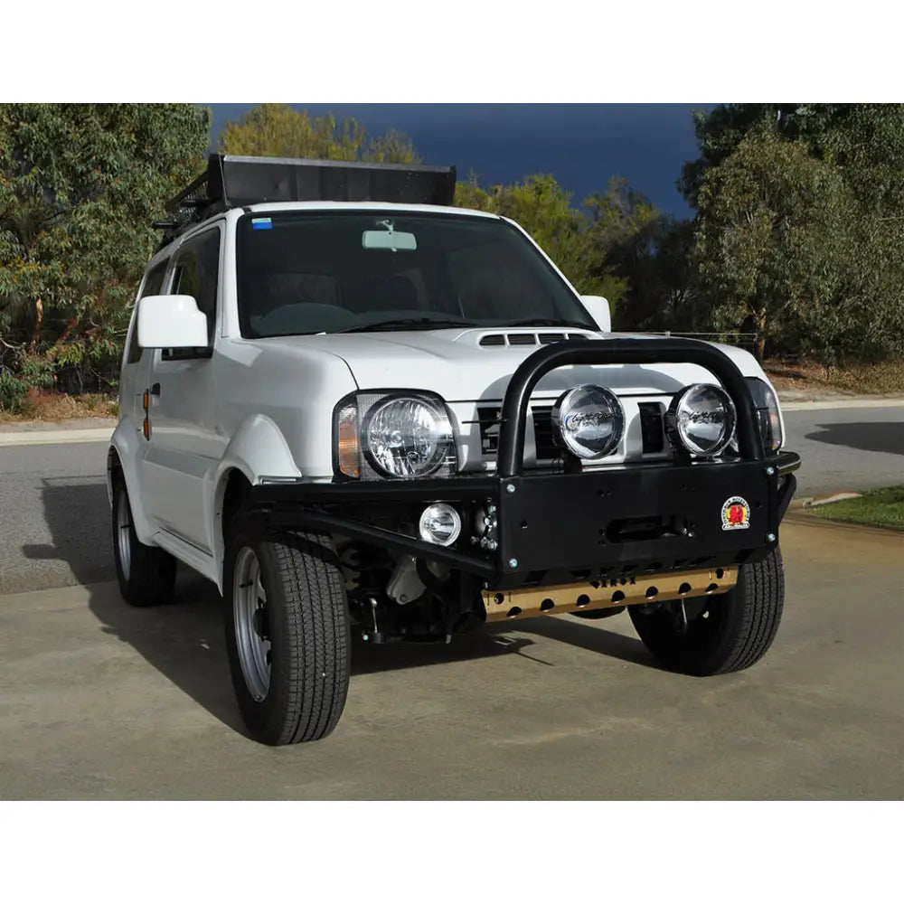 XROX Bull Bar to suit Suzuki Jimny Sierra With Bonnet Scoop 2012-2018