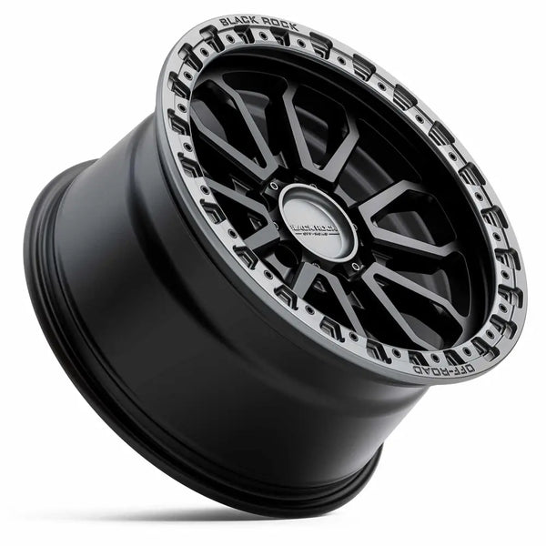 Black Rock Cobra 17 Inch 4x4 Rims - AJF 4X4 – AJF 4X4