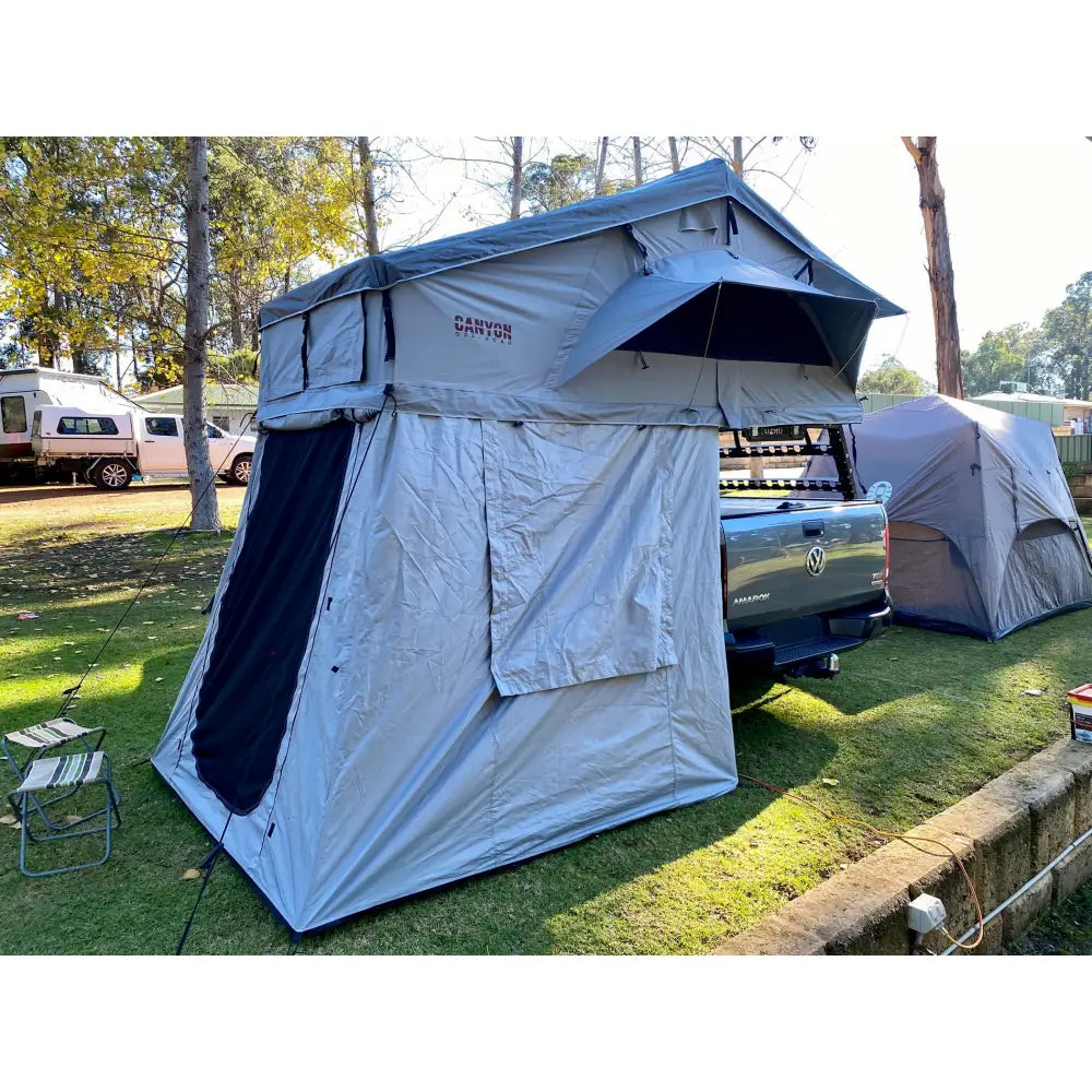 Canyon Off-Road 2 Person Soft Shell Rooftop Tent - Long Panorama (CAN-200-P)