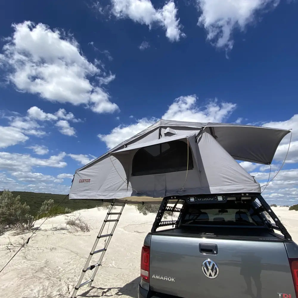 Canyon Off-Road 2 Person Soft Shell Rooftop Tent - Long Style (CAN-200-L)