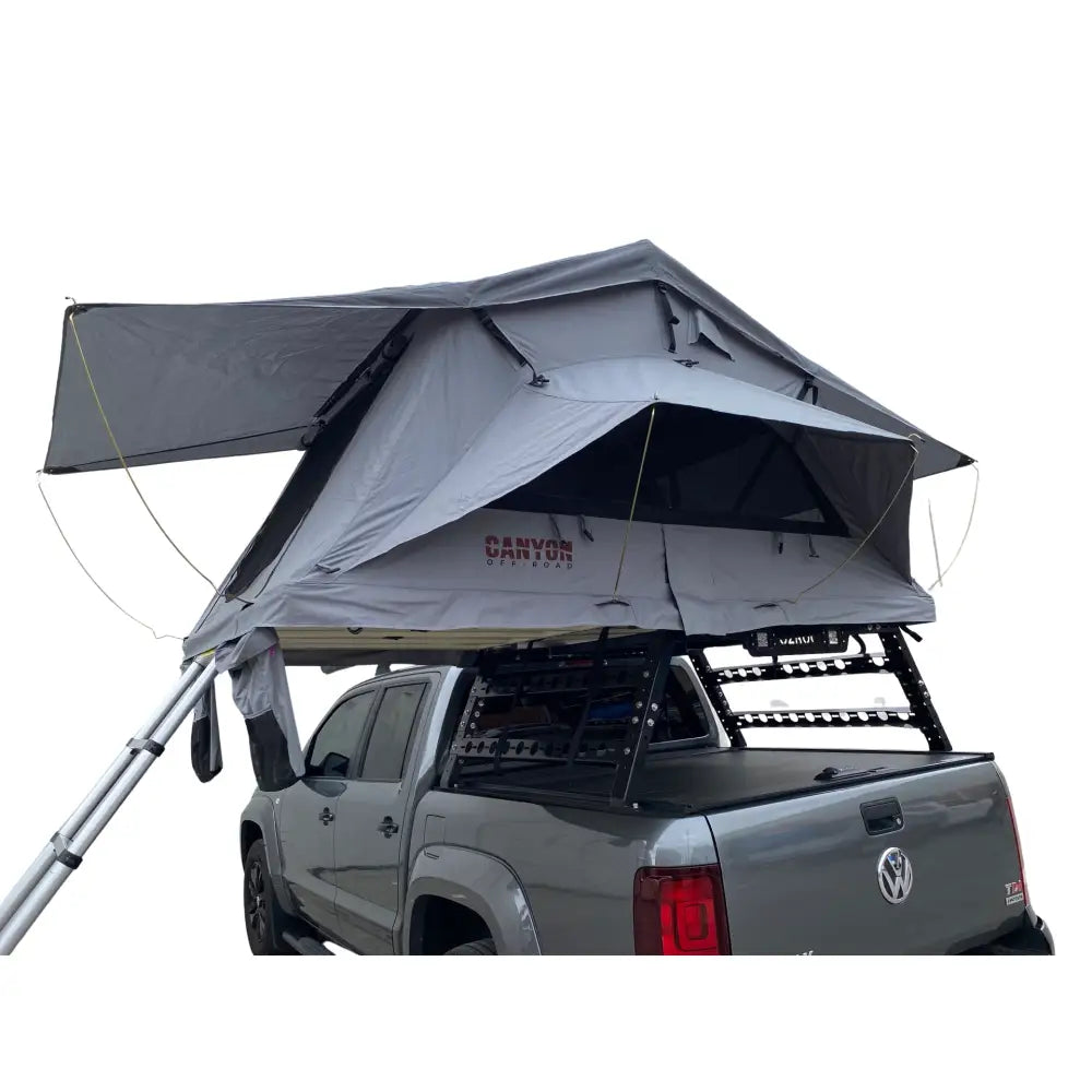 Canyon Off-Road 2 Person Soft Shell Rooftop Tent - Short Panorama (CAN-100-P)