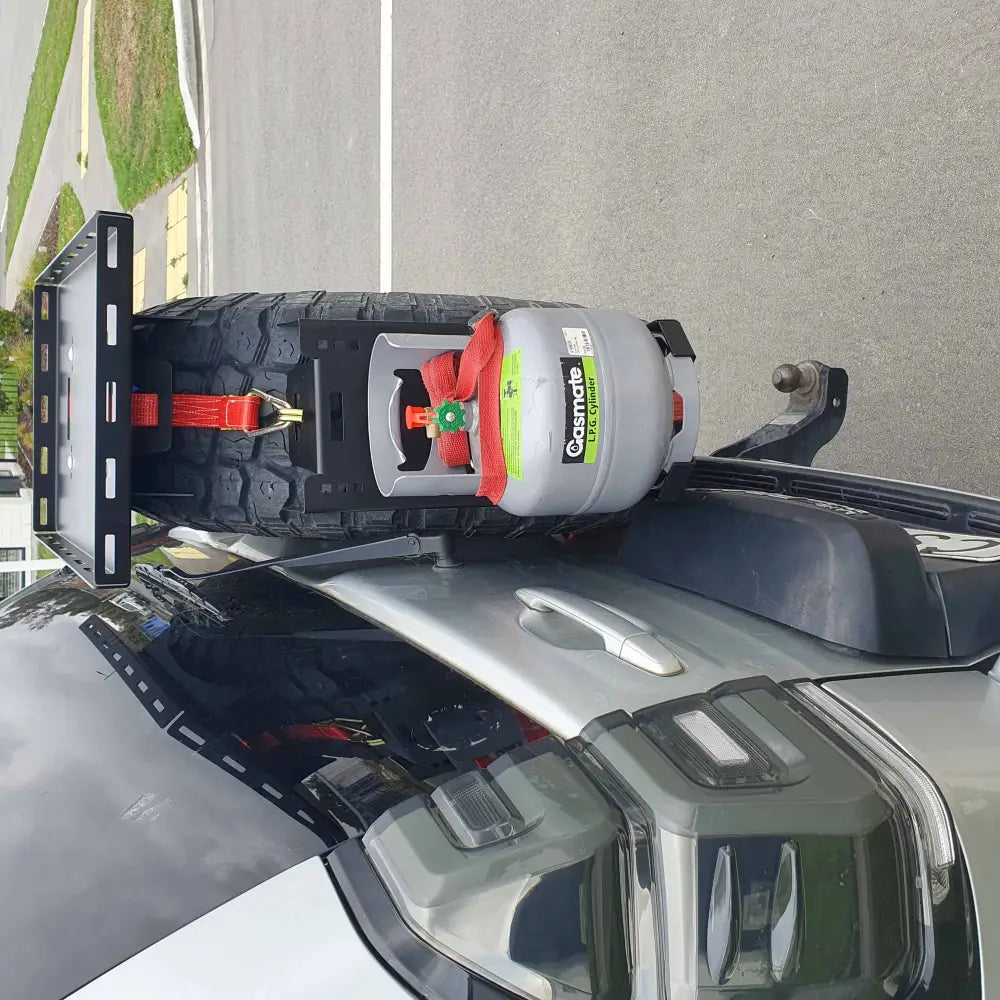 Gas Bottle Mount 2kg side view