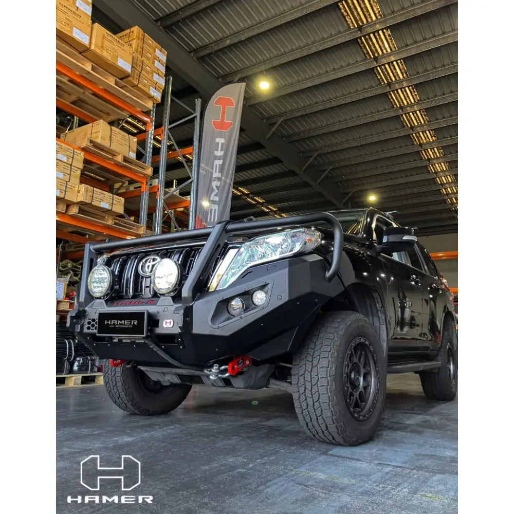 Hamer AM106-PT King Series Plus Winch Bar for Toyota Prado 150 2014-2017