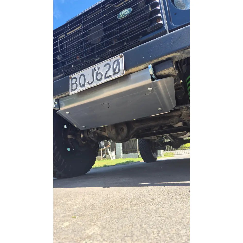 Land Rover Defender Steering Guard - Bash Plate