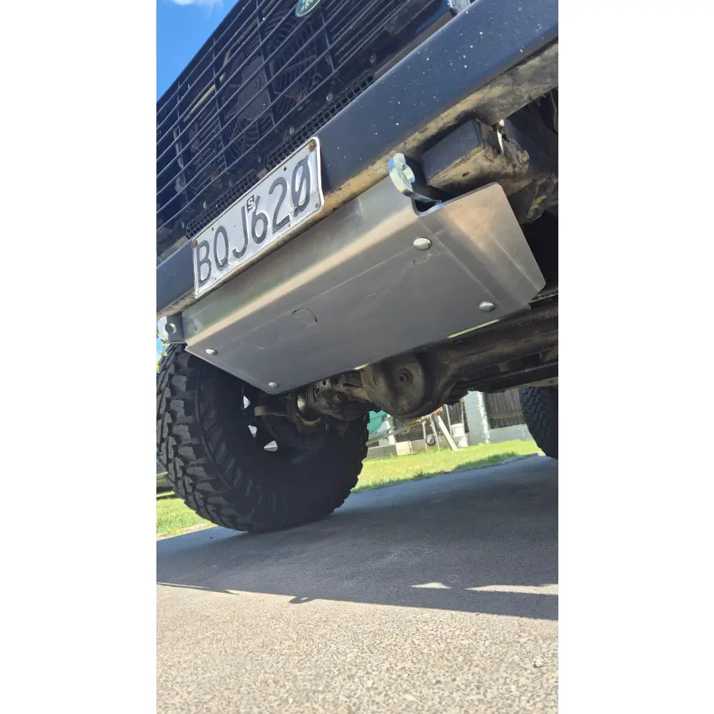 Land Rover Defender Steering Guard - Bash Plate
