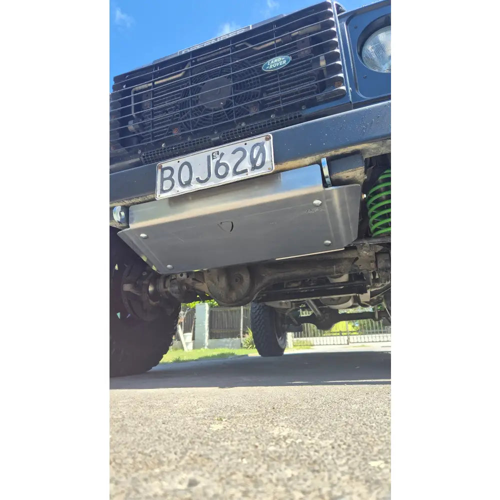 Land Rover Defender Steering Guard - Bash Plate