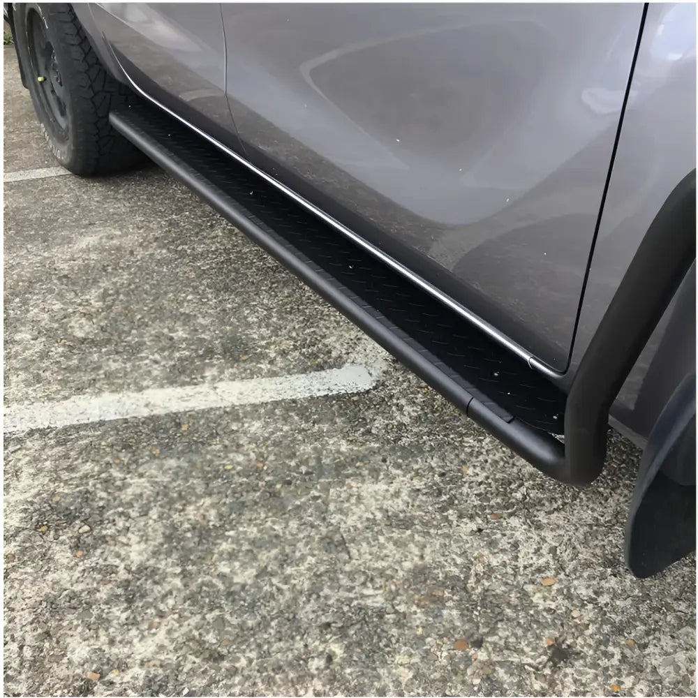 Rockarmor Steel Rockslider Side Steps To Suit Mazda Bt50 Dual Cab/Extra Cab 2012-2020 - Side Steps