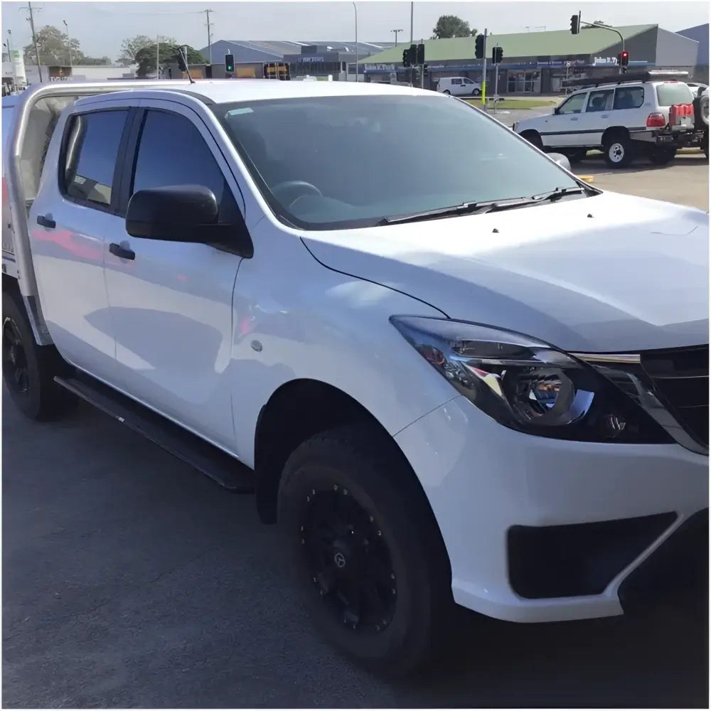 Rockarmor Steel Rockslider Side Steps To Suit Mazda Bt50 Dual Cab/Extra Cab 2012-2020 - Side Steps