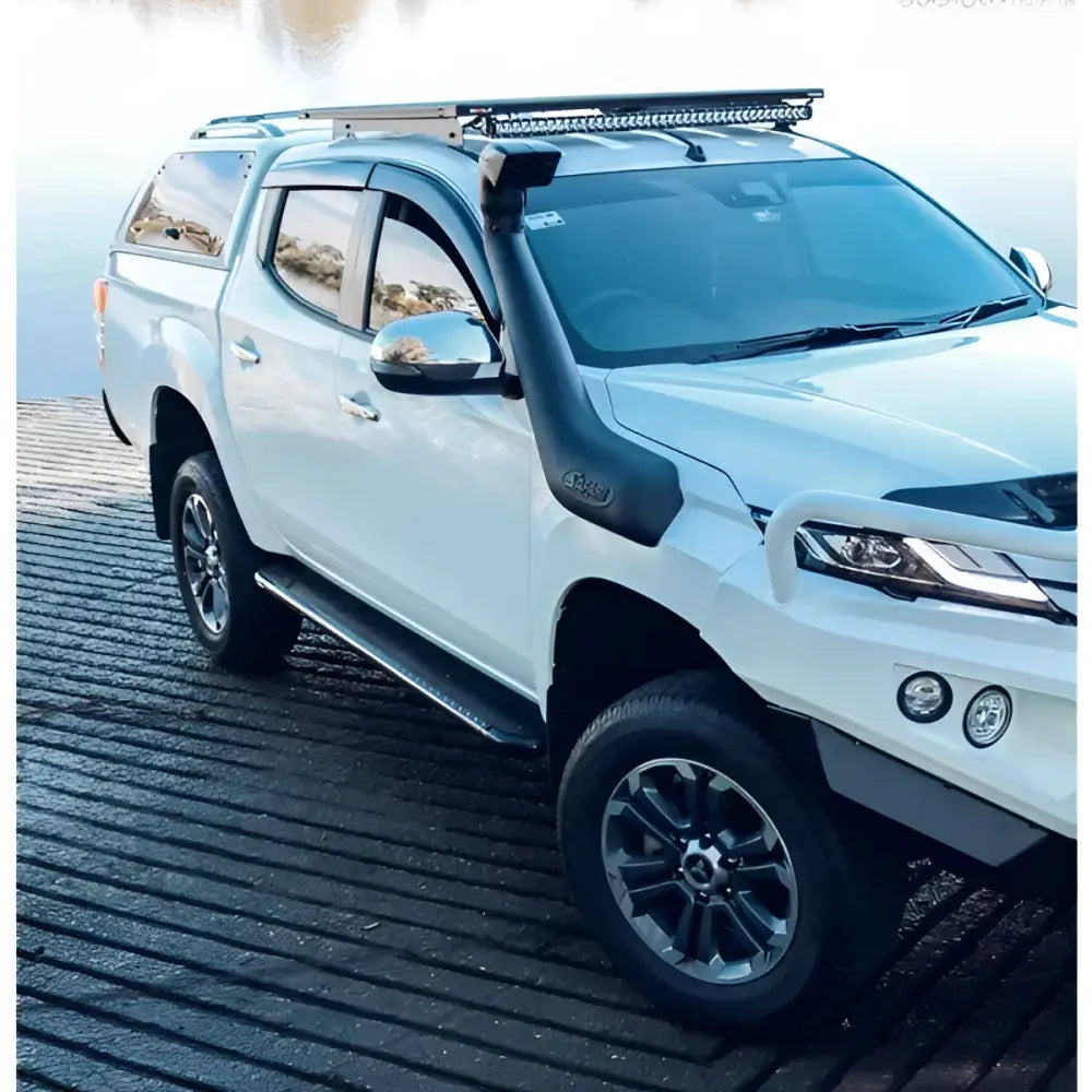 Rockarmor Steel Rockslider Side Steps To Suit Mitsubishi Triton MV - Side Steps
