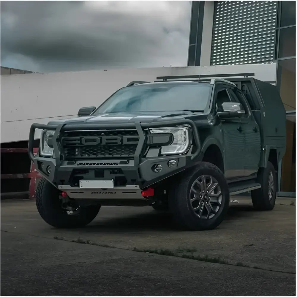 Rockarmor Gt Steel Hoop Bullbar Combo - Next Gen Ford Ranger 22 + - Winch Bar Combo
