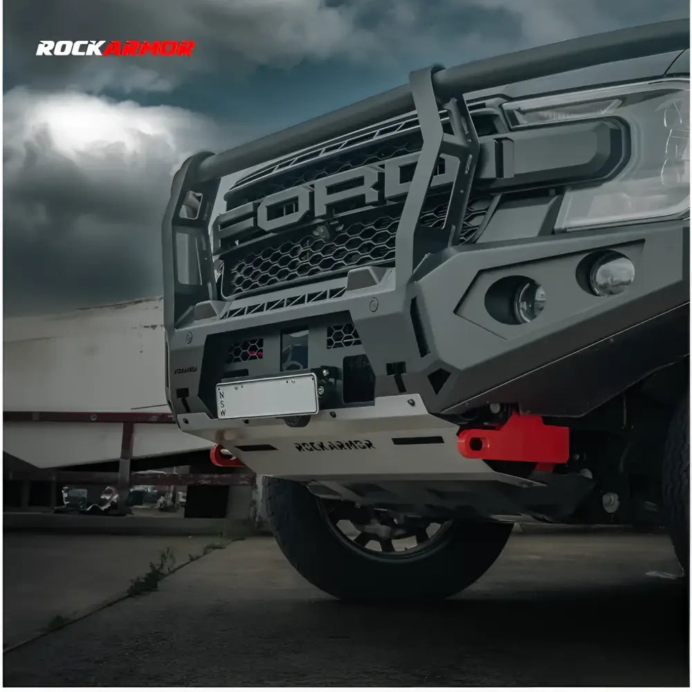 Rockarmor Gt Steel Hoop Bullbar Combo - Next Gen Ford Ranger 22 + - Winch Bar Combo