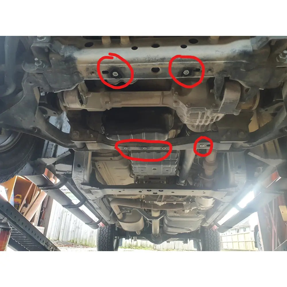 Nissan Navara D40 Bash Plates Spanish and Thai build - Bash plate