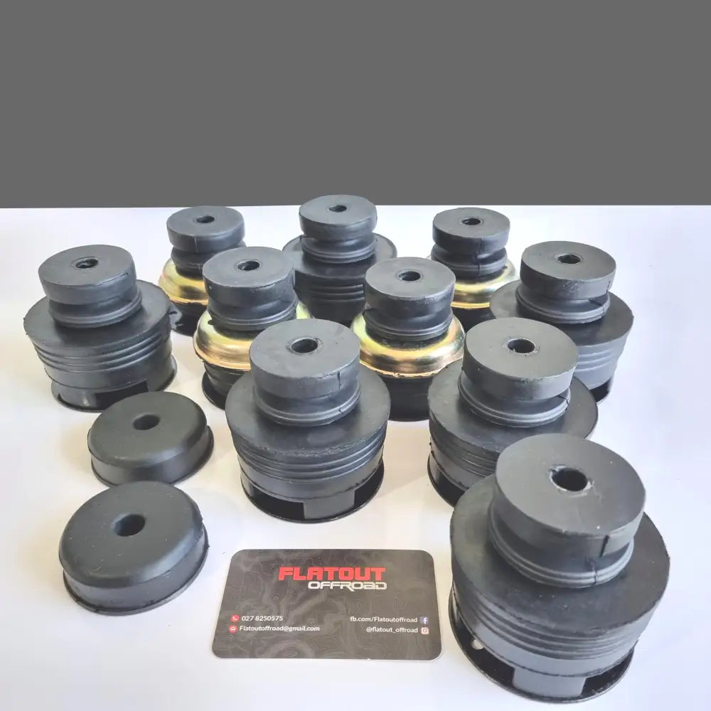 Nissan Safari / Patrol Y60 GQ Body mount bushing kit 1987-1997