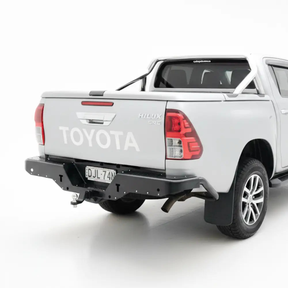 Rockamor Elite Steel Rear Step / Towbar - Toyota Hilux N80 2015+