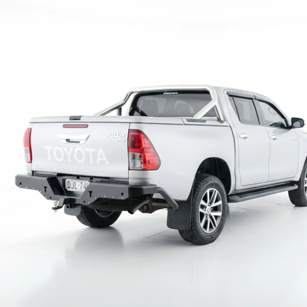 Rockamor Elite Steel Rear Step / Towbar - Toyota Hilux N80 2015+