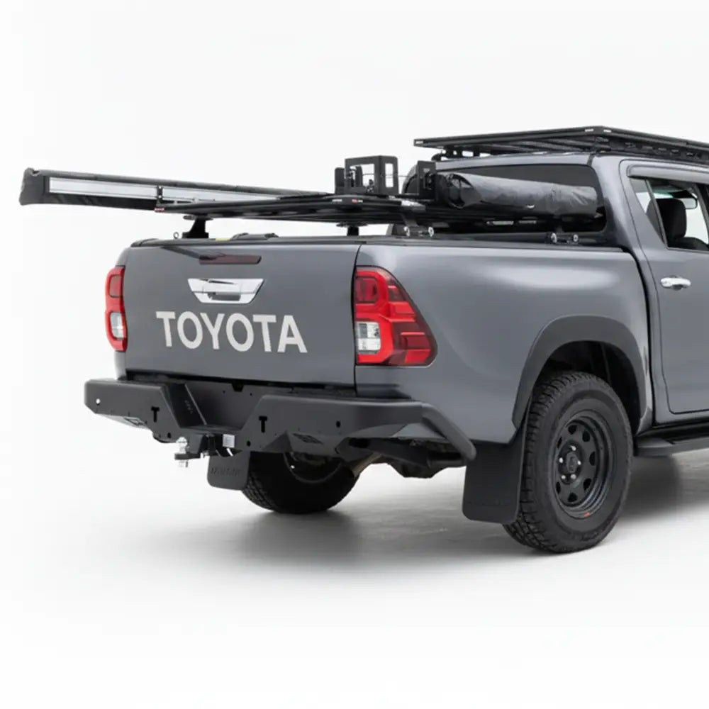 Rockamor Elite Steel Rear Step / Towbar - Toyota Hilux N80 2015+