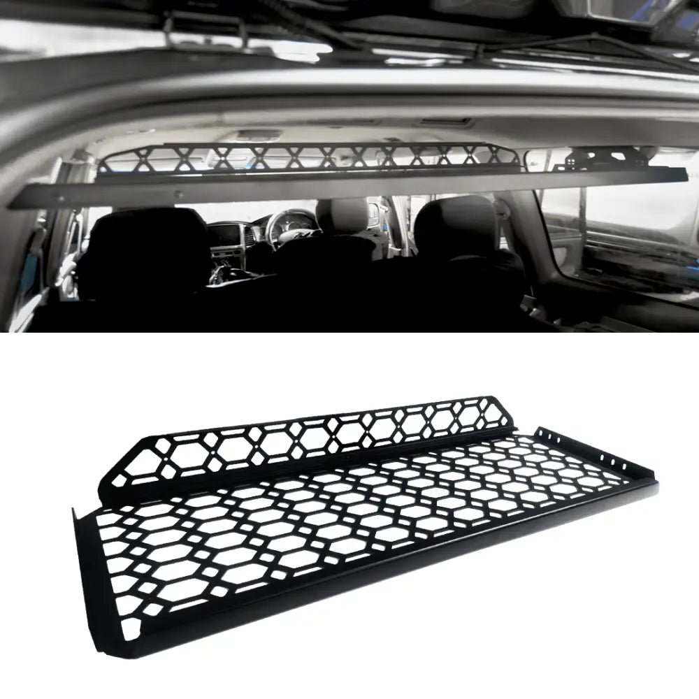 Rockarmor 100/105 Series Cargo Shelf installed